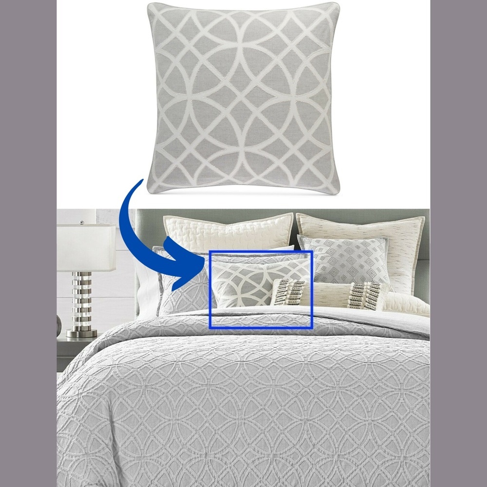 NWT $150 [ Decorative Pillow ] for Hotel Collection‎ Connections - 22" Square